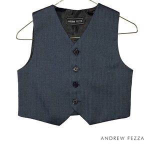 NWOT - Vintage Andrew Fezza boys vest